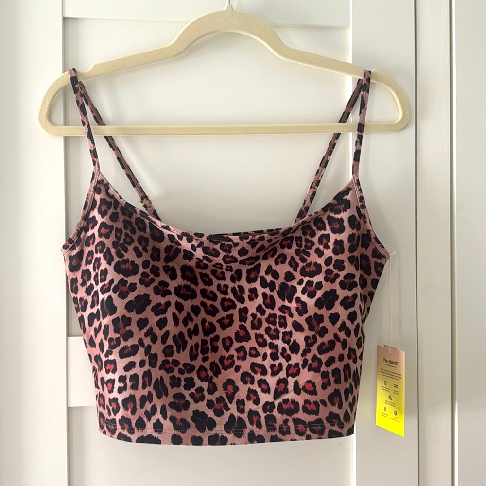 New! SUMMERSALT Leopard Bralette Top